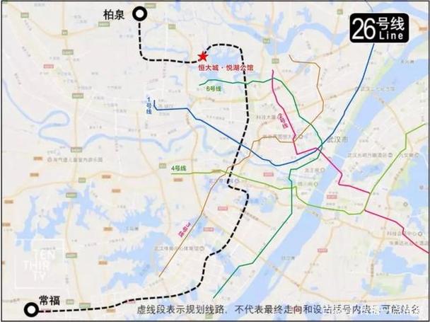 东西湖柏泉26号地铁