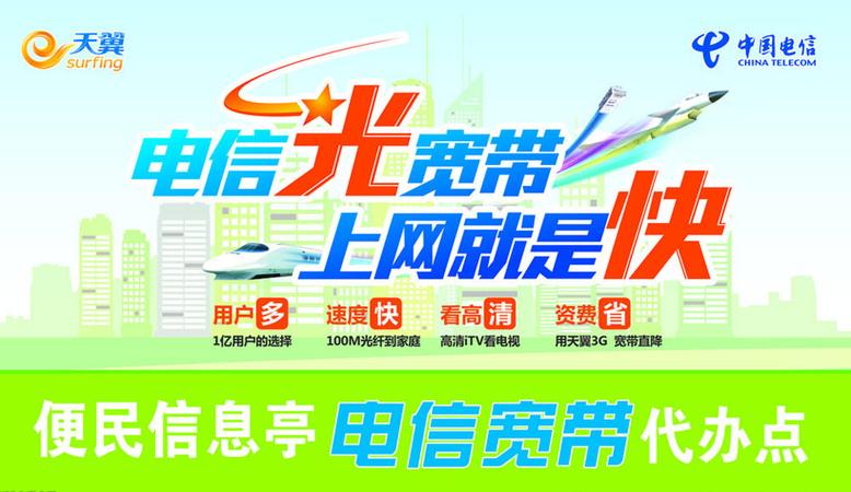 电信宽带免费