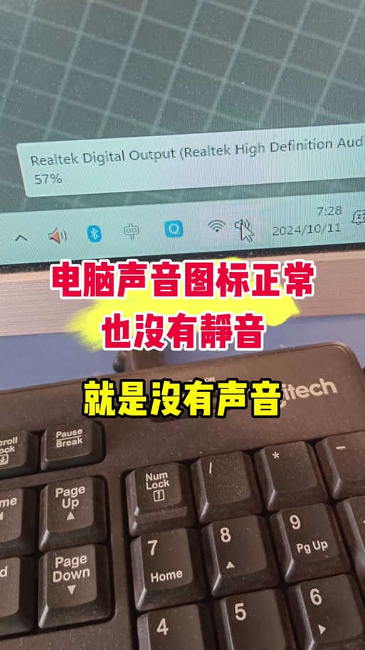电脑自动静音解除不了