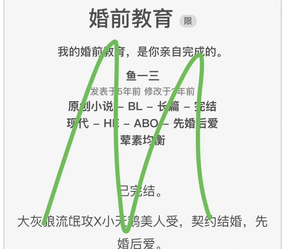 婚前教育by鱼一三