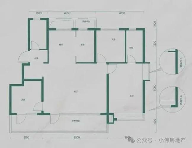 cad室内平面图