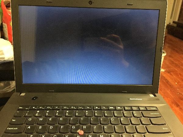 thinkpad开机黑屏报警