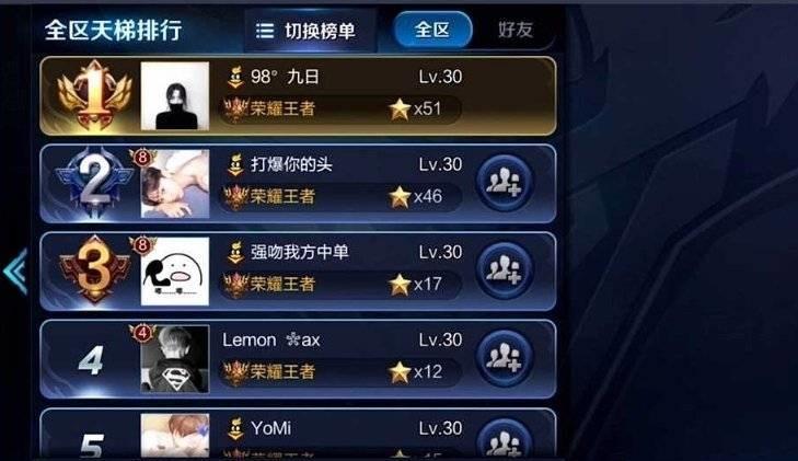 巅峰赛全区排名多久更新一次