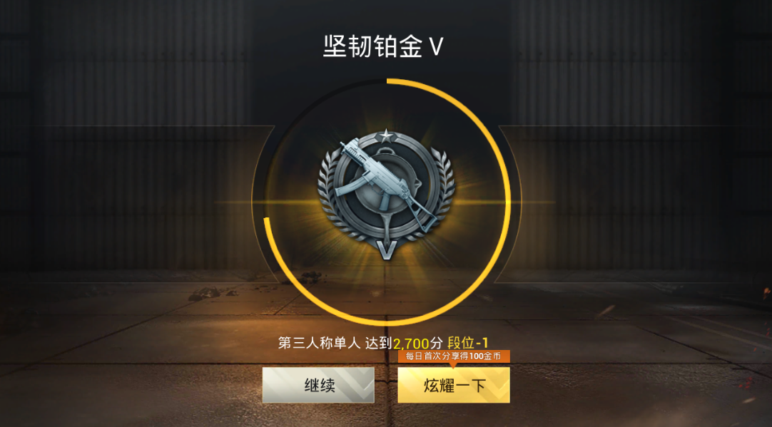 和平精英铂金过了是什么截图3