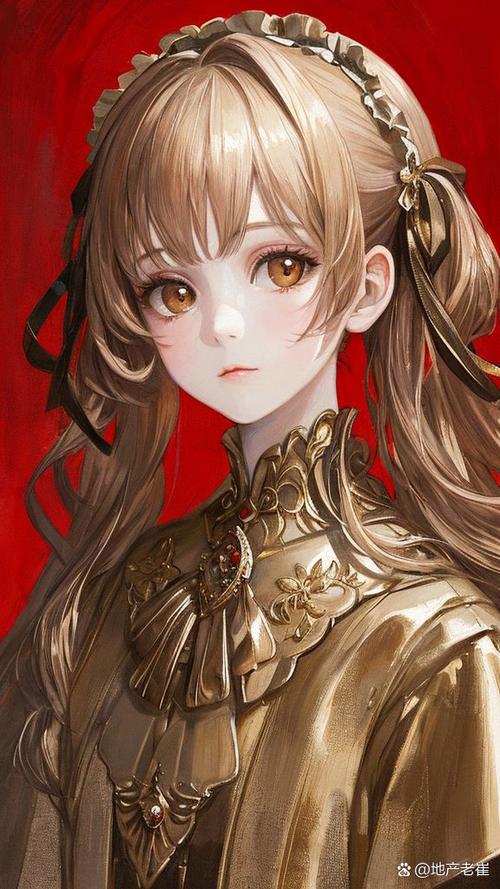 金发二次元少女