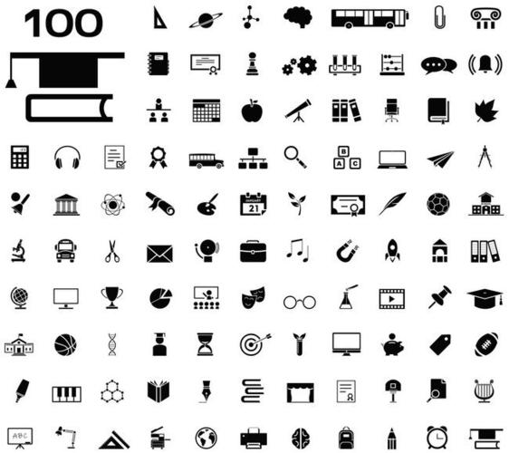 100个免费图标