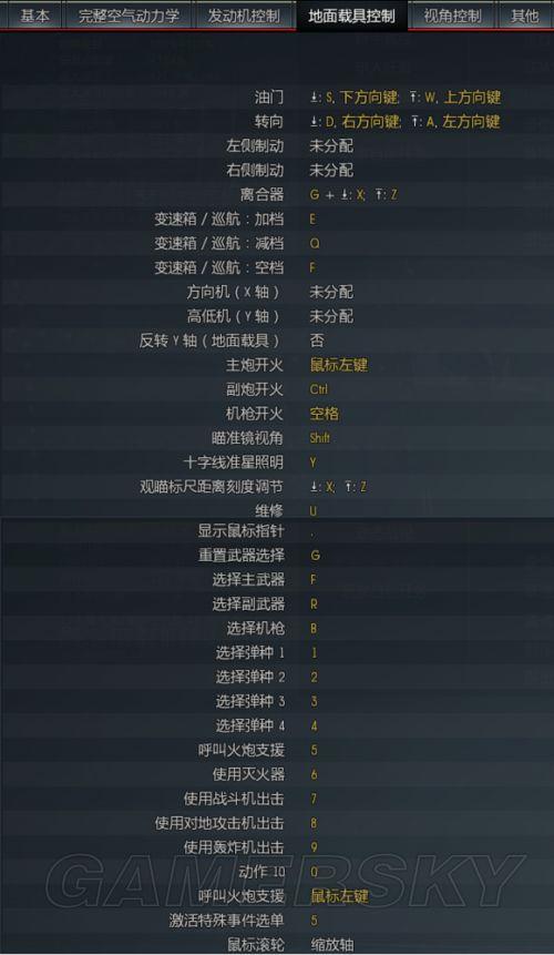 战争雷霆视角缩放怎么按一下