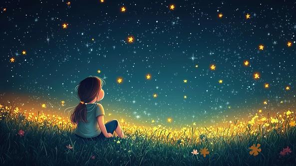 看星星