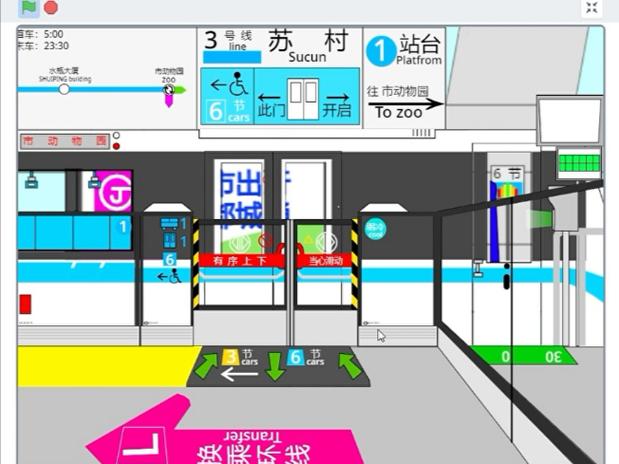 自制虚拟地铁图