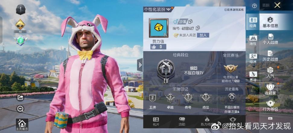 和平精英极品双字id截图3
