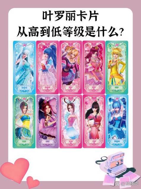叶罗丽卡片卡位排行