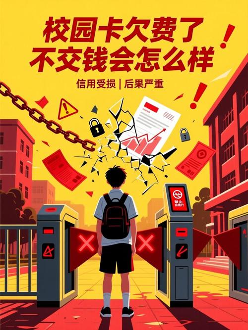 校园卡一直不交钱会怎么样