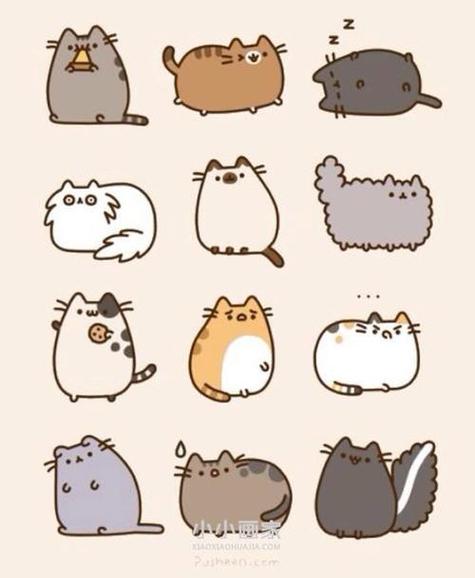 可爱Q版小猫
