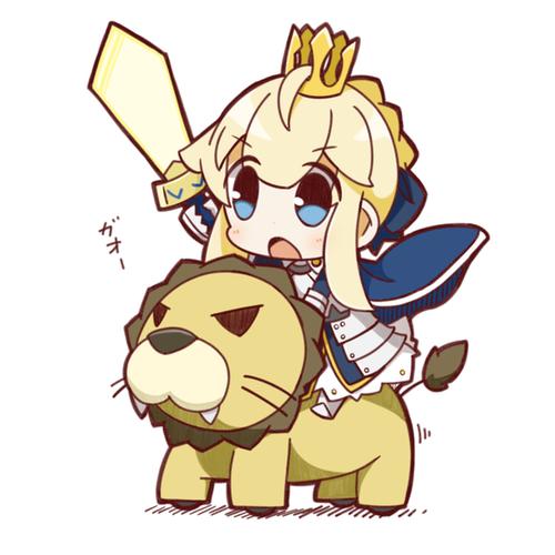 saber可爱图片