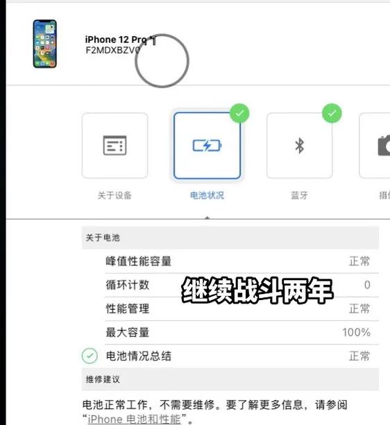 苹果怎么看电池是不是原装的