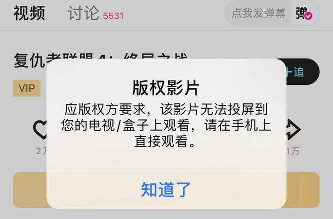 为什么投屏看不了弹幕截图2