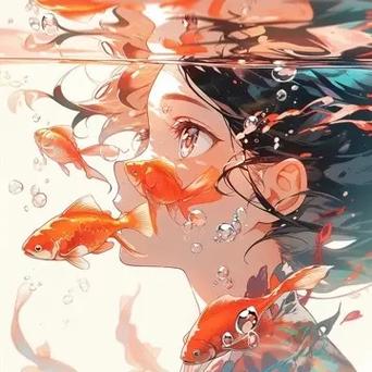 锦鲤可爱头像