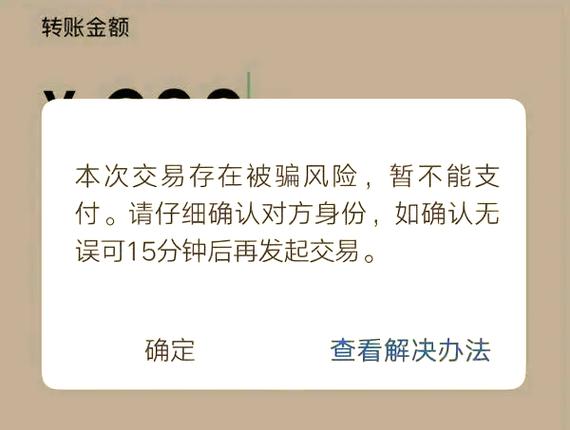 支付宝扫码总提示有风险