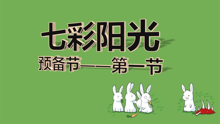 七彩阳光每一节叫什么