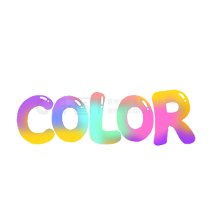 免费颜色字体