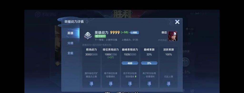 荣耀战力到达多少才可以进去
