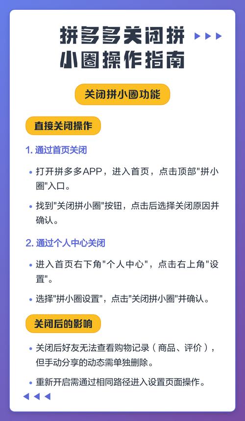 拼多多的那个拼小圈怎么关闭