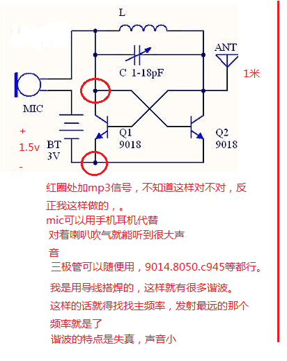 无线话筒的调频方法