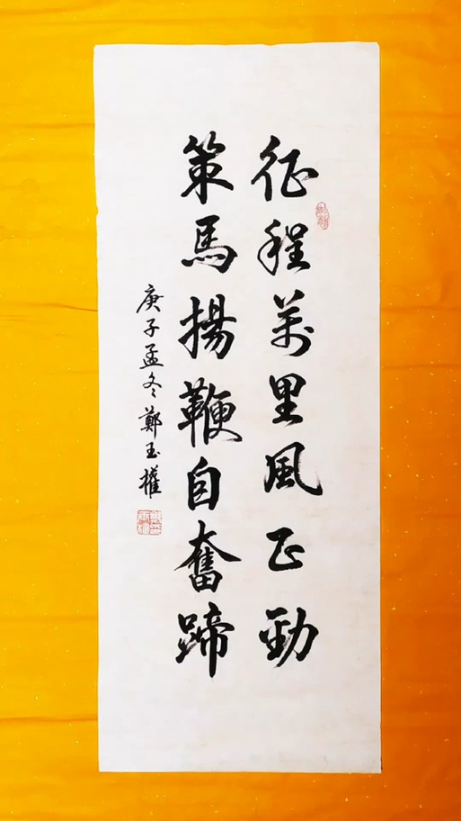 征程万里风正劲重任千钧再奋蹄