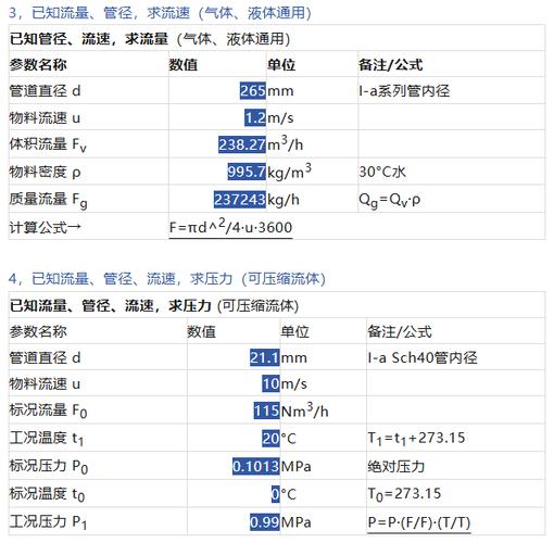 循环泵流量计算公式