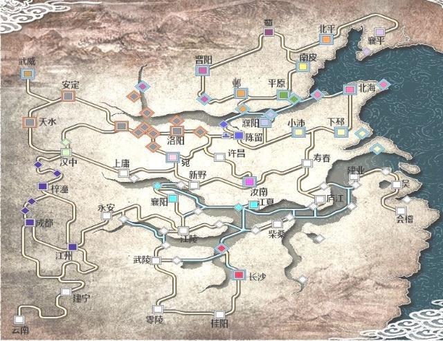 三国11地图 三国11地图