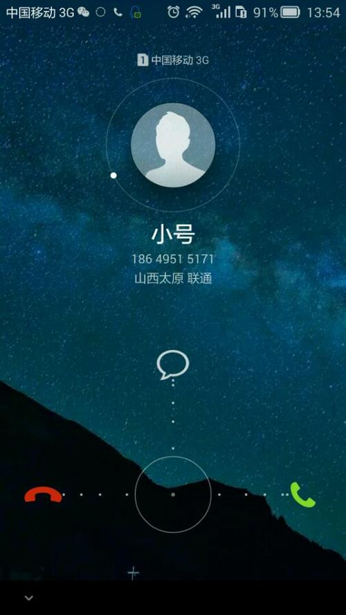华为拨打电话背景整张图