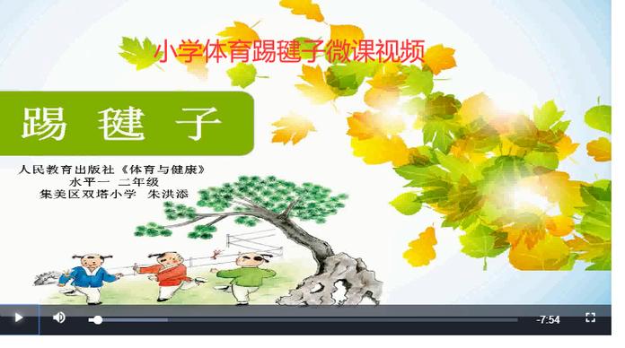 体育10分钟微课视频