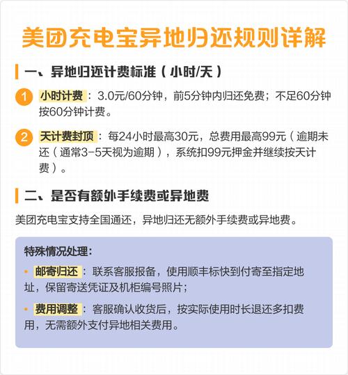 免押充电宝可以异地归还吗