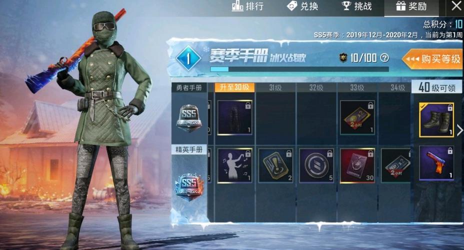 和平精英全身绿的衣服