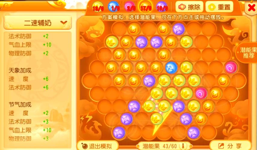 梦幻西游潜能果等级要求