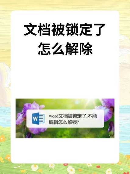 word显示被锁定,无法编辑