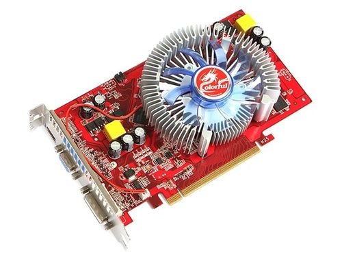 七彩虹9600gt显卡参数