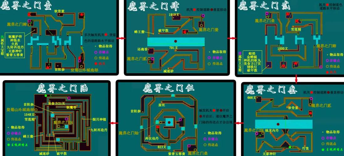 仙剑3外传问情篇地图攻略