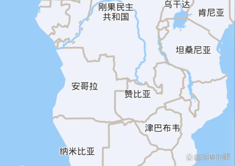 赞比亚位置