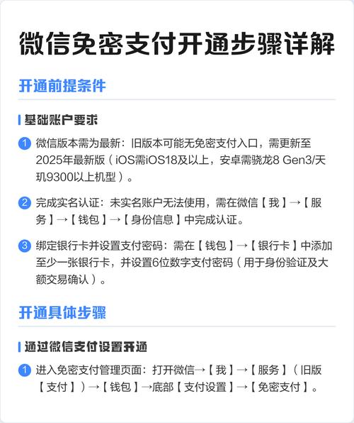 微信帐号开通免密支付的方法