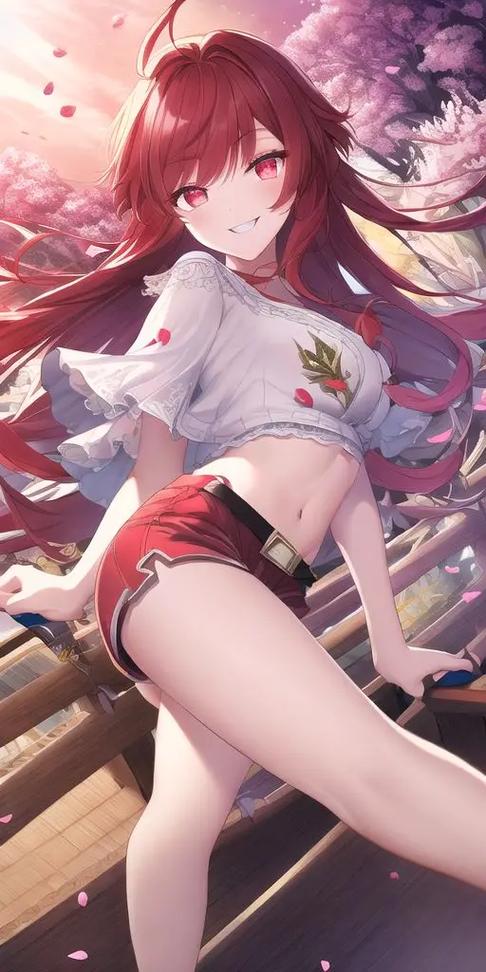 红发女孩动漫截图3