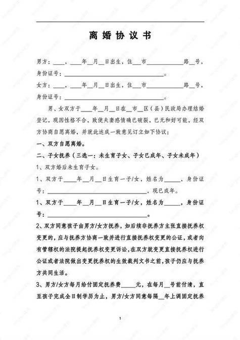 私了协议书怎么写