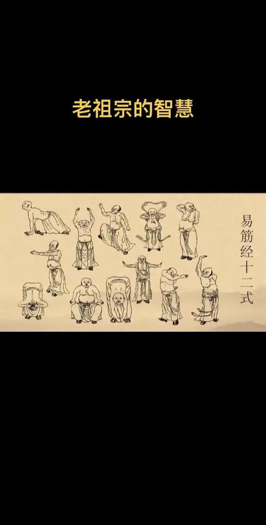 12式易筋经口令完整版