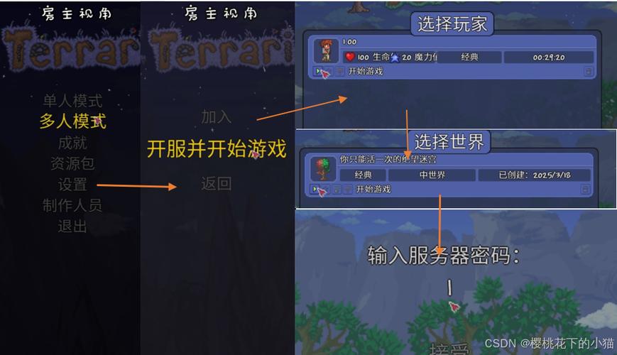 泰拉瑞亚联机搜索不到主机