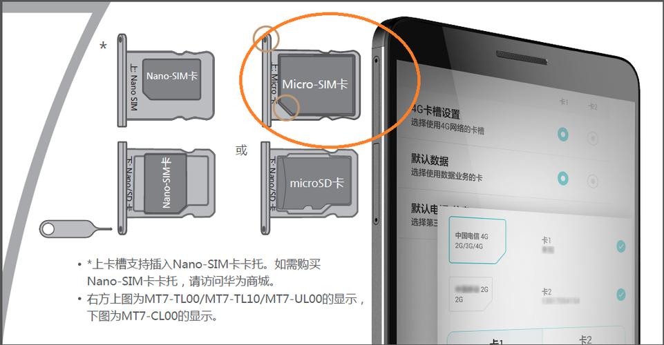 华为手机怎么装卡