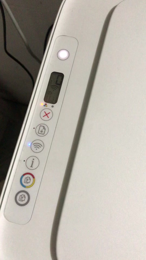 惠普打印机红蓝黄灯闪