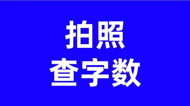 拍照查