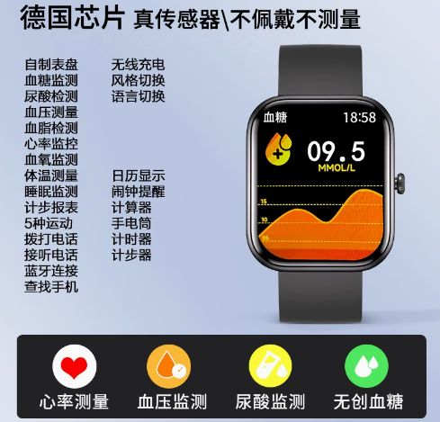 有可以测血压和血糖的手环