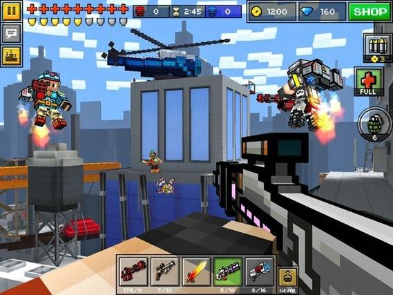 3D像素射击视频