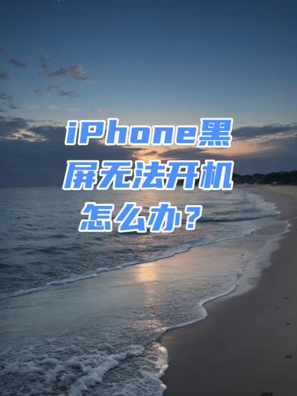 苹果手机直接黑屏不能开机